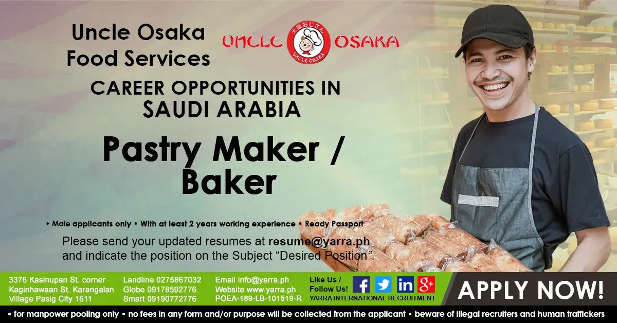 Yarra Pastry Baker