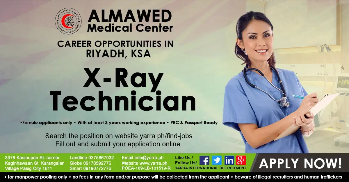 Yarra X-Ray Technician